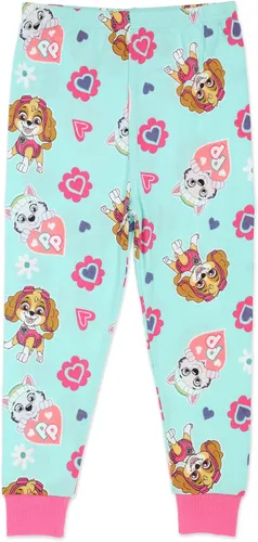 Vista 6 de Paw Patrol Conjunto de pijama de 4 piezas para niñas rosa 100 algodón talla 2T a 5T