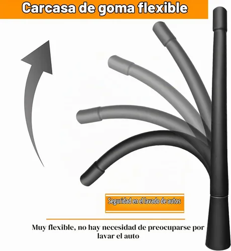 Vista 4 de Reemplazo de antena de 7 pulgadas para Mazda 5 (1999-2015)