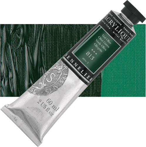 Vista 118 de Sennelier Extra-Fine Artists' Acrílico, 2.0 fl oz, Anthraquinone Blue S5, 2.02 Fl Oz (Paquete de 1)