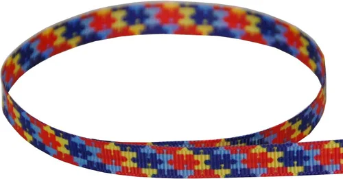 Vista 5 de Cinta de grogrén a rayas de bandera estadounidense de 1-3/8 pulgadas, 20 yardas, fabricada en Estados Unidos, (varios anchos y yardas disponibles)