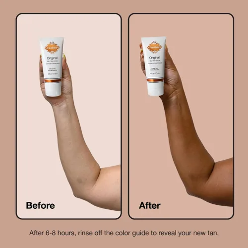 Vista 4 de Fake Bake Loción autobronceadora original con aplicador autobronceador Body Mate