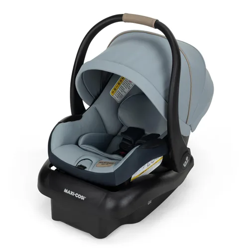 Vista 10 de Maxi-Cosi Mico Pro Asiento de automóvil infantil para bebé con base, silla ventilada, almohadilla suave para reposacabezas, pestillo de fácil
