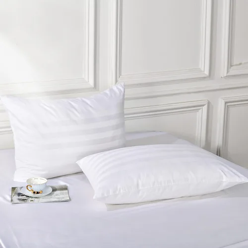 Vista 16 de Juego de 2 fundas de almohada 100% de algodón egipcio, fundas de almohada refrescantes de 400 hilos, fundas de almohada suaves y transpirables