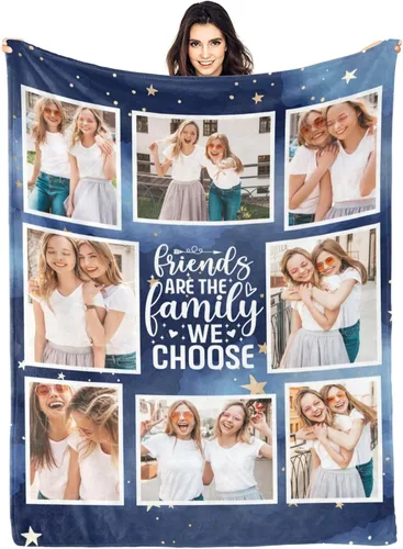 Vista 30 de envía al día siguiente, manta personalizada con texto en imagen, manta personalizada de foto, manta de franela personalizada, regalos personalizados