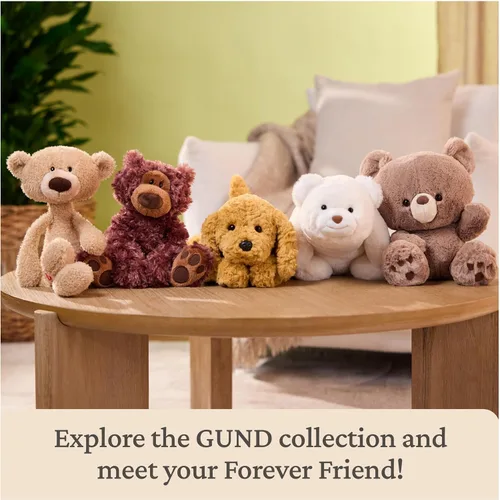 Vista 9 de GUND Forever Friends: Kai Teddy Bear - Peluche de peluche, como se ve en la vista, animal de peluche premium para edades de 0 años en adelante