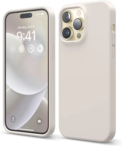 Vista 2 de elago [Paquete] Funda de silicona compatible con iPhone 14 Pro Max y funda transparente compatible con AirPods Pro de 2ª