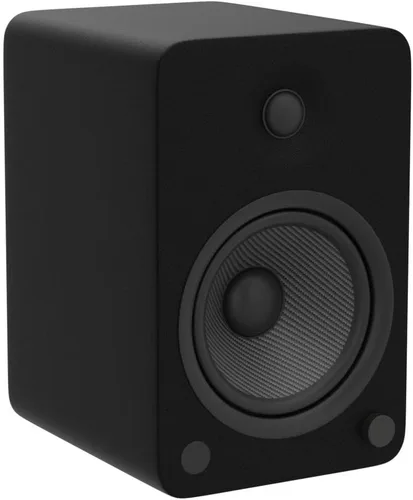 Vista 4 de Kanto Altavoces alimentados YU6MB con Bluetooth y Phono PREAMP - Negro mate - Par