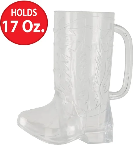 Vista 3 de Accesorio de plástico para botas de vaquero (1 unidad)