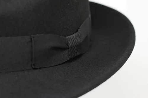Vista 5 de Swift - Fedora ligera - 100 fieltro de lana - Crushable para viajes - Resistente al agua - Borde a presión