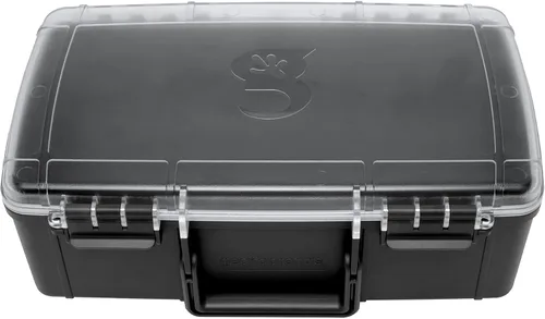 Vista 21 de geckobrands Caja seca impermeable, mediana, negra