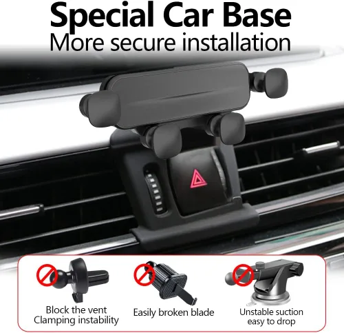 Vista 2 de Soporte de teléfono para automóvil para BMW X1 SUV sDrive28i xDrive28i xDrive28i y 2018-2022 X2 F48 F39 Accesorios de automóvil, decoración