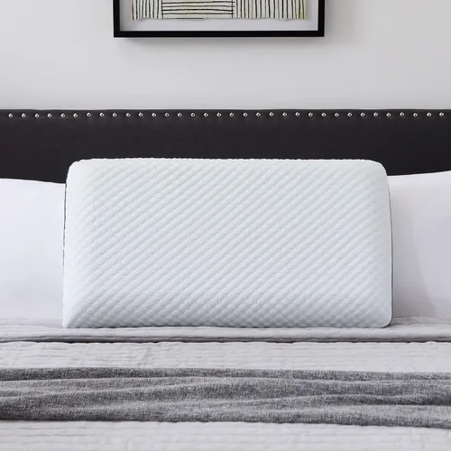 Vista 9 de Almohada de espuma viscoelástica de gel ventilada Weekender. Funda lavable. Tamaño estándar