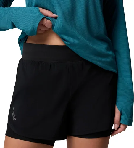 Vista 4 de Columbia Pantalón corto estándar Endless Trail 2 en 1 para mujer