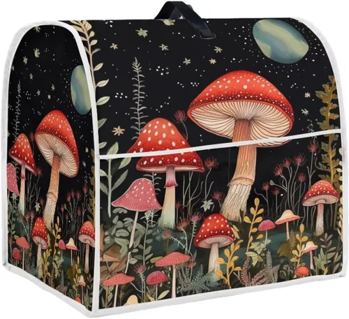 Vista 45 de Funda para mezclador de cocina de pata de perro bohemio compatible con ayuda de cocina de 4.5 a 5 cuartos de galón, batidora de pie Hamilton