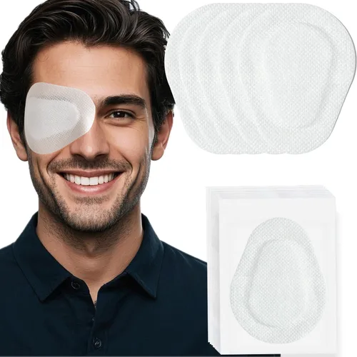 Vista 9 de Paquete de 20 parches adhesivos para los ojos para niños - Parche médico transpirable para los ojos para tratamiento de ambliopía (ojo perezoso)