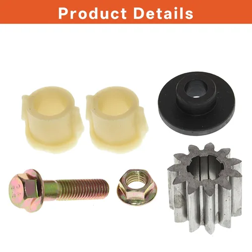 Vista 8 de labwork Sector de dirección y piñón con bujes de repuesto para John Deere D130 D140 D150 D160 D170 1GXD110E, Material 45 Acero