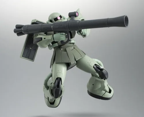 Vista 7 de TAMASHII NATIONS Tamashi Nations - Moblie Suit Gundam - The Robot Spirits - MS-06 ZAKU II Versión A.N.I.M.E.