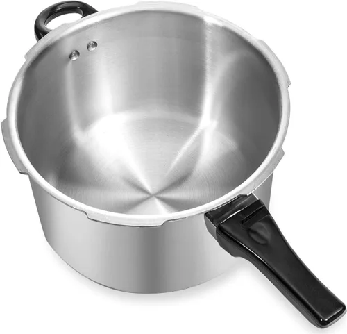 Vista 6 de Barton - Olla a presión de 6.0 cuartos de galón, válvula de liberación de olla de aluminio, estufa de liberación de presión, estufa de cocción