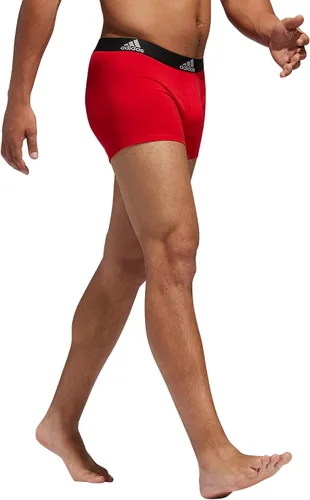 Vista 4 de adidas Men's Stretch Cotton 3-Pack Trunk