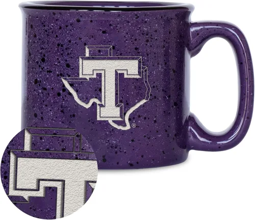 Vista 83 de Rico Industries NCAA Speckle 12oz Laser Engraved Campfire Mug