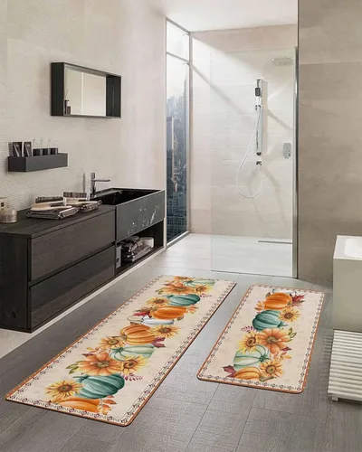 Vista 2 de Tapete de baño para bañera del suroeste, antideslizante, de secado rápido y absorbente, de tierra de diatomeas, fregadero de cocina, tapete
