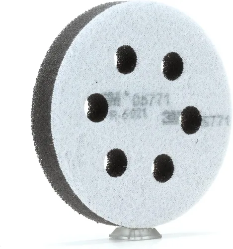 Vista 6 de 3M Hookit 05771 - Almohadilla de interfaz suave de 3 pulgadas, espuma, cambio rápido, almohadilla suave para lijado de autocuerpo