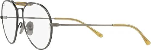 Vista 3 de Ray-Ban RX8063v - Marco de gafas de titanio con receta de aviador