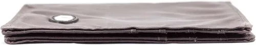 Vista 6 de Big Skinny Billetera delgada de dos pliegues para hombre, con capacidad para hasta 35 tarjetas