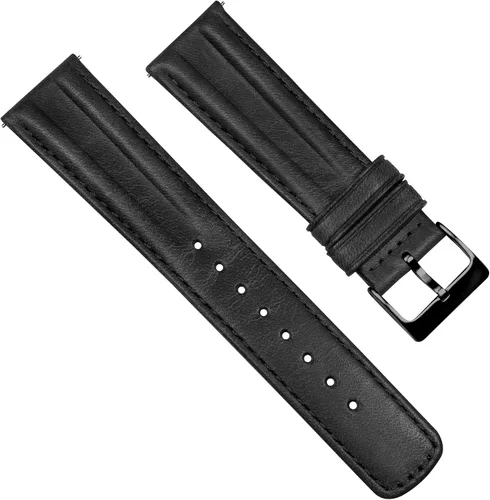 Vista 24 de Barton Racing & Rally Horween - Correas de cuero con barras de resorte de liberación rápida integradas, longitud estándar para muñecas de 5 a 8