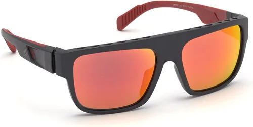 Vista 5 de Adidas Gafas de sol deportivas para hombres y mujeres, ideales para conducir, pesca, ciclismo y correr, protección UV SP0037S