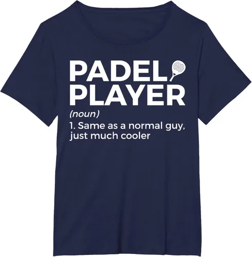 Vista 21 de Camiseta de Padel Player Definition Padel Tenis, Negro