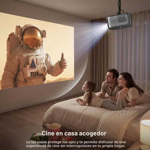Vista 10 de iSinbox Proyector para exteriores 4K, ahora con Netflix