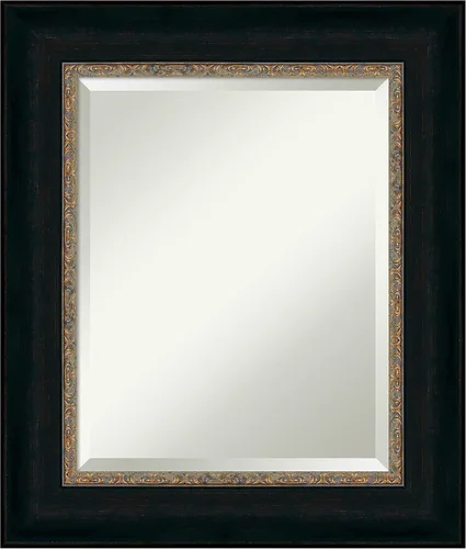 Vista 10 de Amanti Art Bronze Bathroom Mirror for Over Sink, 27x27 Paragon Bronze Square Vanity Mirror, Medium Traditional Frame, Hangs Horizonally and