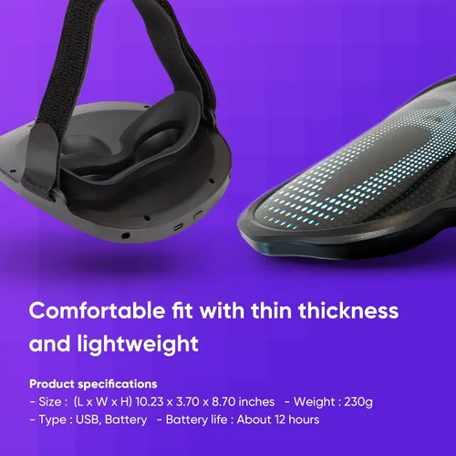 Vista 3 de CHEMION Máscara LED con aplicación Bluetooth, máscara facial LED para adultos, niños, máscara facial digital para fiestas de cumpleaños, conciertos
