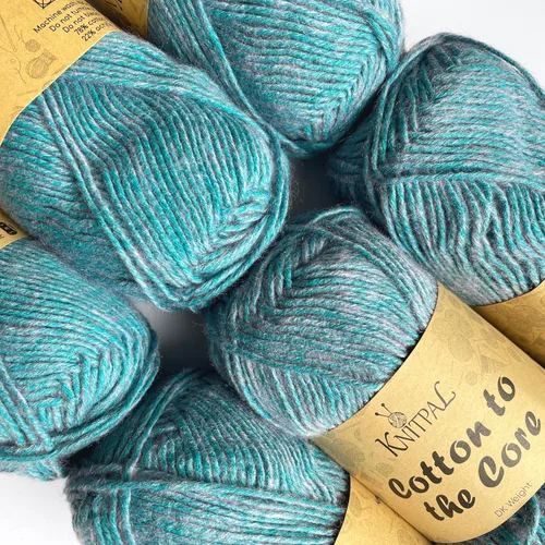 Vista 13 de Cotton to The Core - Hilo de algodón para ganchillo, paquete de 6 (852 yardas/10.58 oz), patrones gratuitos, apto para principiantes, hilo suave