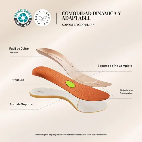 Vista 3 de DREAM PAIRS Zapatos de vestir con soporte de arco de tacón bajo para mujer Negro
