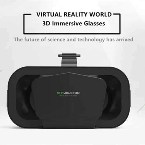 Vista 2 de VR Headset 3D Virtual Reality Glasses with Blu-ray Eye Protected Light Small 3D Glasses for Watch Movies Video Play Game Support 47-70 Smartphone