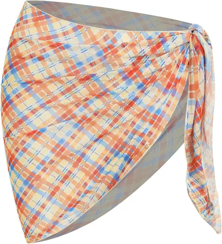 Vista 62 de ZAFUL - Pareo de mujer, pareo de playa, pareo transparente para bikini, pareo de gasa para traje de baño 0- Café