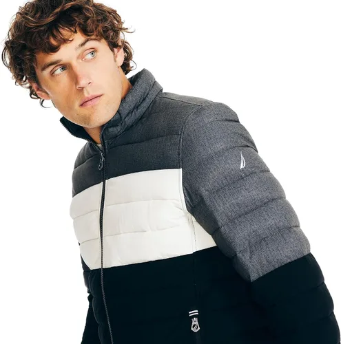 Vista 37 de Chaqueta Nautica de hombres elastizada Reversible peso medio