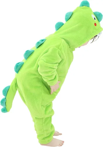 Vista 3 de LOLANTA Pijama suave de una pieza para niños y niñas, para regalo de cumpleaños