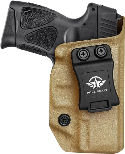 Vista 17 de Funda Taurus G3C G2C IWB Kydex Holster Taurus G3C / G2C / G2S / PT111 / PT140 0.354 in/.40 - Cintura interior oculta