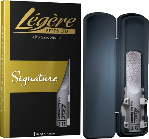 Vista 9 de Cañas Légère - Caña para saxofón alto, Signature, fuerza 2.00 (ASG2.00) - Caña sintética premium para instrumentos de viento-madera