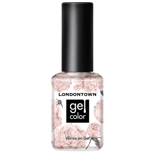 Vista 25 de LONDONTOWN Esmalte de uñas de gel UV/LED, de larga duración, resistente al astillado, color de alto brillo, marrón beige natural brillante, 0.4 fl