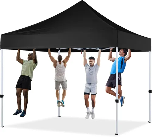 Vista 8 de Carpa Desplegable 10x10 Serie Comercial, Blanco