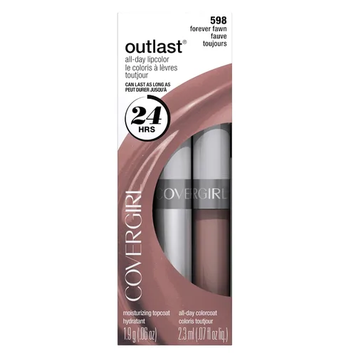 Vista 58 de COVERGIRL Outlast All-Day Lip Color With Topcoat 005 All-Star, 0.31 fl oz
