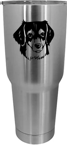Vista 97 de Cairn Terrier - Vaso grabado con temática de perro, 30 onzas