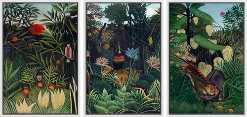 Vista 38 de MUDECOR Lienzo enmarcado para pared, juego de arte de ramo de flores de vida muerta de Marie Frosch, naturaleza, desierto, ilustración, arte