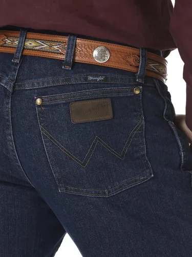 Vista 4 de Wrangler Vaqueros de corte vaquero de alta calidad para hombre que absorbe la comodidad