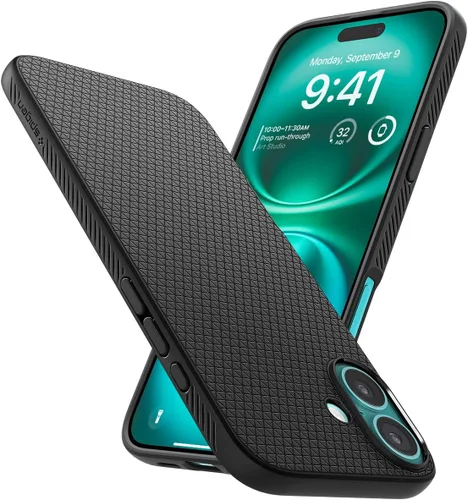 Vista 27 de Spigen Liquid Air - Funda diseñada para iPhone 11 (2019), color negro mate