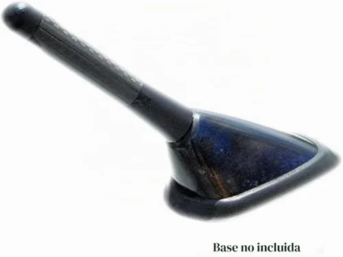 Vista 6 de Mitsubishi Lancer Evolution 8 EVO VIII - Antena corta de fibra de carbono negra de 3